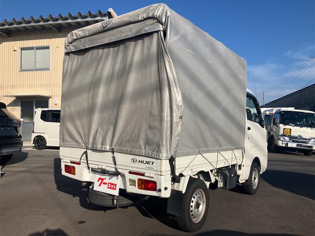 ハイゼットトラック 4WD 幌付き AT ドライブレコーダー エアコン 運転席エアバッグ 助手席エアバッグ(9枚目)