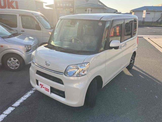 タント X SA ETC バックカメラ 両側電動スライドドア ナビ 衝突被害軽減システム オートライト スマートキー アイドリングストップ 電動格納ミラー ベンチシート CVT 盗難防止システム ABS ESC(2枚目)