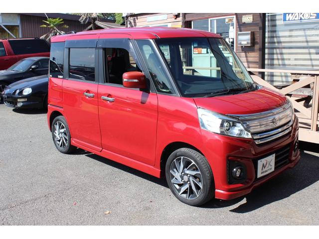 スペーシアカスタム XSターボ メモリーナビ/地デジ/Bluetooth/CD/DVD/USB/SD/バックカメラ/ETC/両側電動スライドドア/シートヒーター/パドルシフト/オートエアコン/スマートキー/プッシュスタート(13枚目)