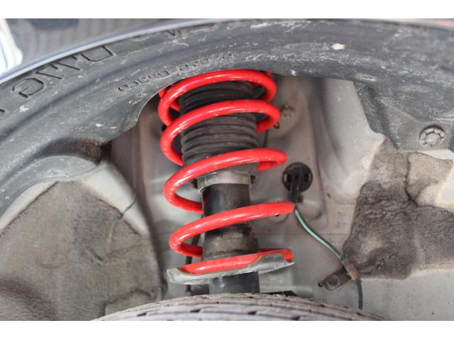 ダウンサスにてローダウン