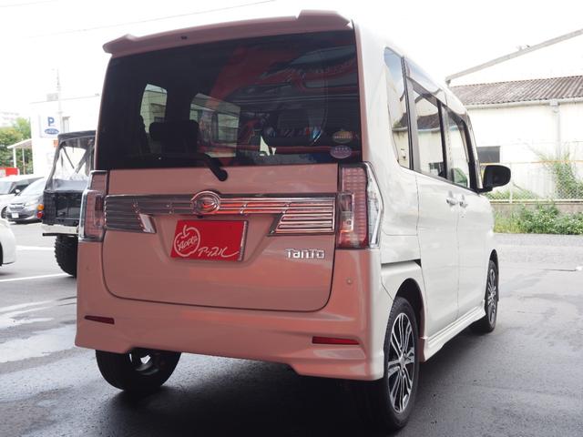 タント カスタムＲＳ　トップエディションＳＡＩＩＩ　純正ナビ　フルセグ　バックカメラ　両側電動スライドドア　ハーフレザーシート　シートヒーター　ＬＥＤヘッドライト　純正アルミホイール　プッシュスタート　ワンオーナー　ＥＴＣ　スマートアシスト（5枚目）