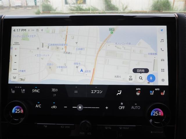 アルファード Ｚ　純正ディスプレイオーディオ　ナビ／テレビキット　３６０°カメラ　モデリスタエアロ　純正フリップダウンモニター　トヨタチームメイト　デジタルインナーミラー　スペアタイヤ　寒冷地仕様　左右独立ムーンルーフ（48枚目）