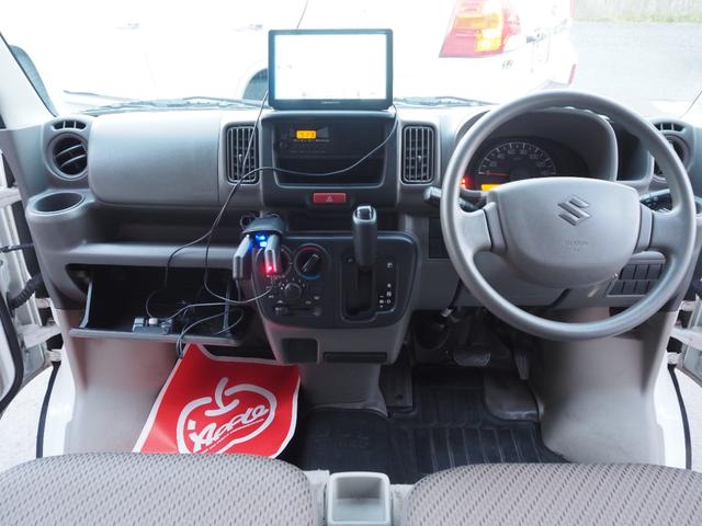 エブリイ ＰＣ　パワーステアリング　パワーウィンドウ　エアバック　エアコン　純正オーディオ　キーレスキー　純正スチールホイール　ハロゲンヘッドライト　ハイルーフ（7枚目）