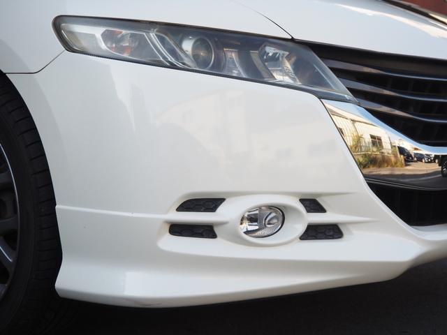 オデッセイ アブソルート 純正ナビ バックカメラ ハーフレザーシート HIDヘッドライト 純正18インチアルミホイール ETC キーレスキー オートエアコン 純正エアロ ステアリングスイッチ パドルシフト クルーズコントロール(33枚目)