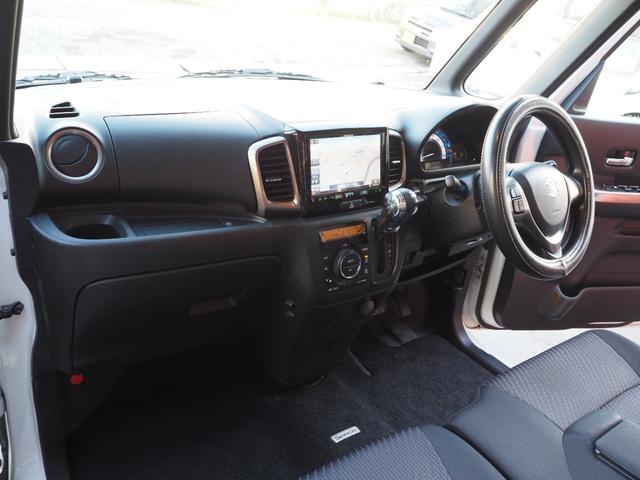 スペーシアカスタムＺ ベースグレード　社外ナビ　フルセグ　電動スライドドア　ＨＩＤヘッドライト　純正１４インチアルミホイール　ＥＴＣ　プッシュスタート　スペアキー　ステアリングスイッチ　アイドリングストップ　フロントフォグ（14枚目）