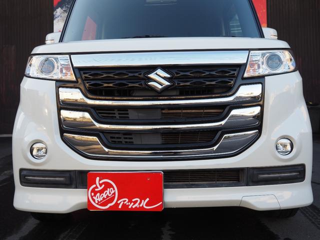 スペーシアカスタムＺ ベースグレード　社外ナビ　フルセグ　電動スライドドア　ＨＩＤヘッドライト　純正１４インチアルミホイール　ＥＴＣ　プッシュスタート　スペアキー　ステアリングスイッチ　アイドリングストップ　フロントフォグ（15枚目）