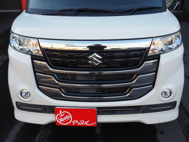 スペーシアカスタムＺ ベースグレード　社外ナビ　フルセグ　電動スライドドア　ＨＩＤヘッドライト　純正１４インチアルミホイール　ＥＴＣ　プッシュスタート　スペアキー　ステアリングスイッチ　アイドリングストップ　フロントフォグ（16枚目）