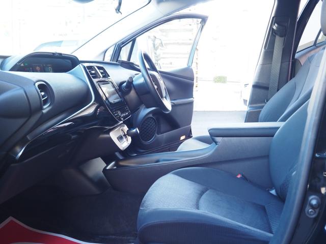 プリウス Ｓ　社外ナビ　フルセグ　バックカメラ　レーダークルーズ　オートハイビーム　ステアリングスイッチ　レーンディパーチャーアラート　ＬＥＤヘッドライト　純正１５インチアルミホイール　ワンオーナー　ＥＴＣ（14枚目）