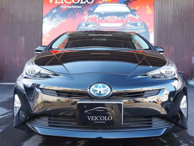 プリウス Ｓ　社外ナビ　フルセグ　バックカメラ　レーダークルーズ　オートハイビーム　ステアリングスイッチ　レーンディパーチャーアラート　ＬＥＤヘッドライト　純正１５インチアルミホイール　ワンオーナー　ＥＴＣ（15枚目）