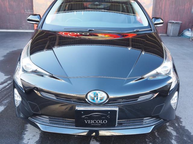 プリウス Ｓ　社外ナビ　フルセグ　バックカメラ　レーダークルーズ　オートハイビーム　ステアリングスイッチ　レーンディパーチャーアラート　ＬＥＤヘッドライト　純正１５インチアルミホイール　ワンオーナー　ＥＴＣ（16枚目）