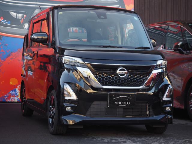 ルークス ハイウェイスター　Ｇターボプロパイロットエディション　純正９インチナビ　フルセグ　アラウンドビューモニター　プロパイロット　両側電動スライドドア　ステアリングスイッチ　ＬＥＤヘッドライト　純正１５インチアルミホイール　ワンオーナー　プッシュスタート（3枚目）