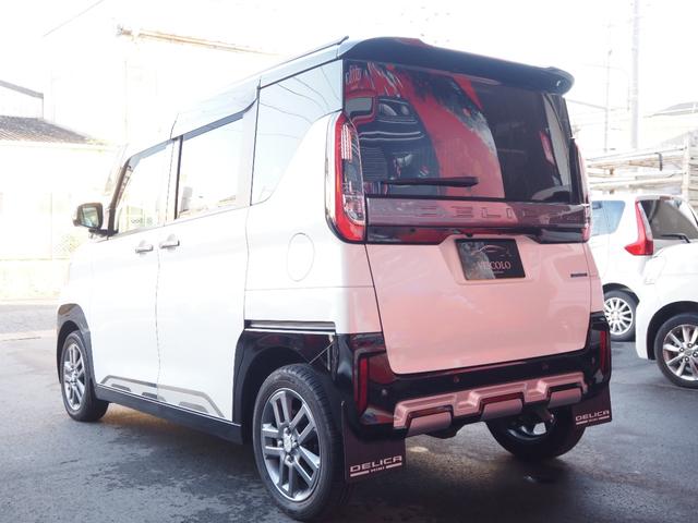 デリカミニ Ｔ　プレミアム　純正ナビ　３６０°カメラ　フルセグ　両側電動スライドドア　ハーフレザーシート　レーダークルーズ　パドルシフト　シートヒーター　ＬＥＤヘッドライト　ＥＴＣ　プッシュスタート　ワンオーナー（5枚目）