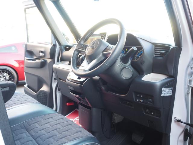 デリカミニ Ｔ　プレミアム　純正ナビ　３６０°カメラ　フルセグ　両側電動スライドドア　ハーフレザーシート　レーダークルーズ　パドルシフト　シートヒーター　ＬＥＤヘッドライト　ＥＴＣ　プッシュスタート　ワンオーナー（7枚目）