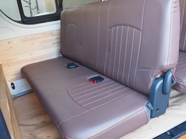 ハイエースバン ロングDX 純正ナビ ワンセグ バックカメラ レザー調シートカバー LEDヘッドライト 社外15インチアルミホイール ホワイトレター ETC キーレスキー 9人乗り(63枚目)