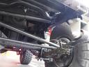 キャンバストップ　マッドテレーンタイヤ　４速ミッション　ＭＴ　４ＷＤ　ｍｏｍｏハンドル　レザー調シートカバー　ＲＡＮＣＨＯ／ＲＳ５０００ショックアブソーバー　Ｊ５８　１ナンバー登録（63枚目）