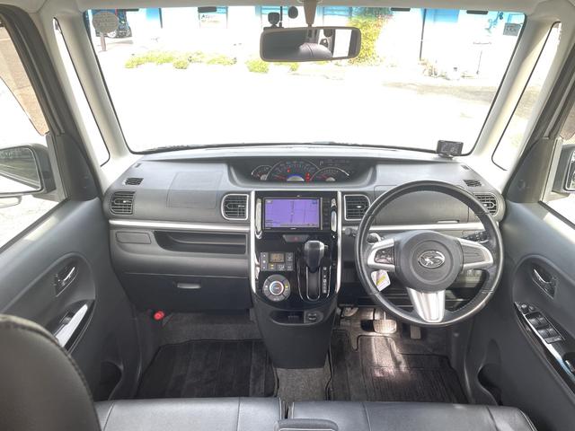 タント カスタムＲＳ　ＳＡ　黒革調シートカバー　禁煙車　両側電動スライドドア　フルセグナビ　バックカメラ　Ｂｌｕｅｔｏｏｔｈ接続　ドライブレコーダー　衝突軽減ブレーキ　ＬＥＤヘッドライト　プッシュスタート　スマートキー　ＥＴＣ（4枚目）