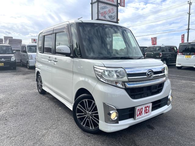 タント カスタムＲＳ　ＳＡ　黒革調シートカバー　禁煙車　両側電動スライドドア　フルセグナビ　バックカメラ　Ｂｌｕｅｔｏｏｔｈ接続　ドライブレコーダー　衝突軽減ブレーキ　ＬＥＤヘッドライト　プッシュスタート　スマートキー　ＥＴＣ（7枚目）