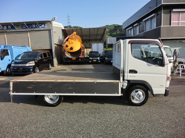 1.5t積載 平ボディ 全低床 十尺 ディーゼル H24年式 12V Wタイヤ 4ナンバー ターボ付 準中免 AT 荷台寸310cm 走行18万キロ(5枚目)