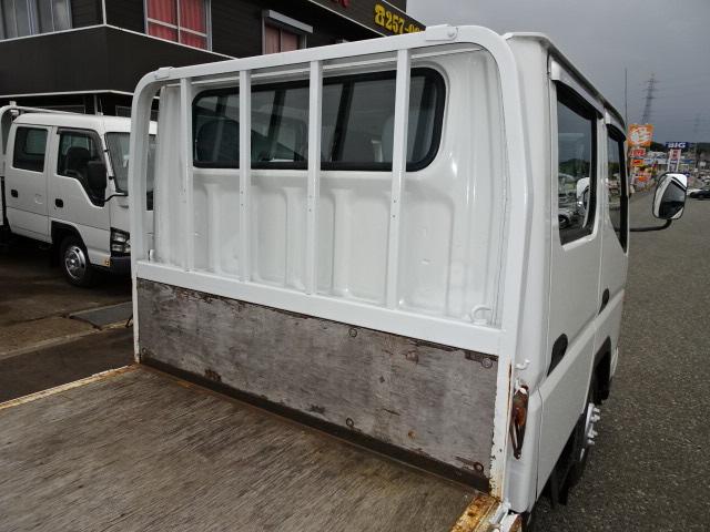 1.25t積載 Wキャブ 全低床 4WD H19年式 リアWタイヤ 荷台内寸210cm 12V 軽油 準中免(30枚目)