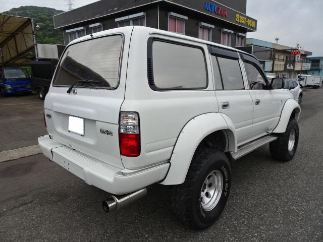 ランドクルーザー８０ ４．２ＧＸ　ディーゼル　４ＷＤ　Ｈ５年式　１ナンバー登録　走行３３万キロ　オーバーフェンダー（4枚目）