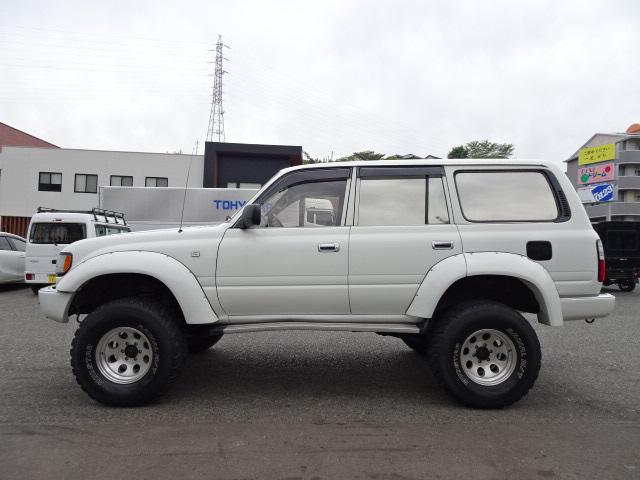 ランドクルーザー８０ ４．２ＧＸ　ディーゼル　４ＷＤ　Ｈ５年式　１ナンバー登録　走行３３万キロ　オーバーフェンダー（5枚目）