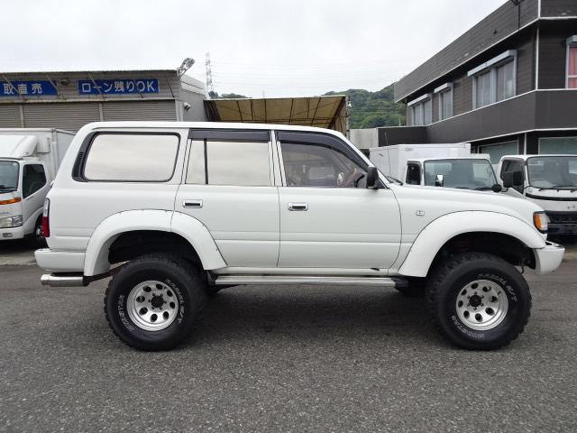 ランドクルーザー８０ ４．２ＧＸ　ディーゼル　４ＷＤ　Ｈ５年式　１ナンバー登録　走行３３万キロ　オーバーフェンダー（6枚目）