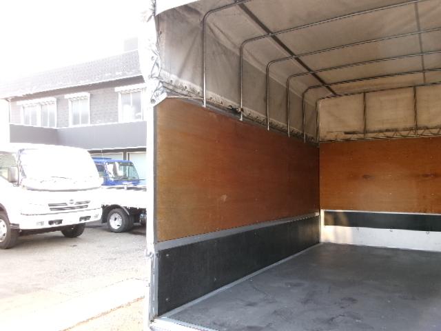 トヨエース 加工パネルバン 上リア幌付 H26年式 平ボディ 低床 左右パネル付きバン加工 要構造変更(10枚目)