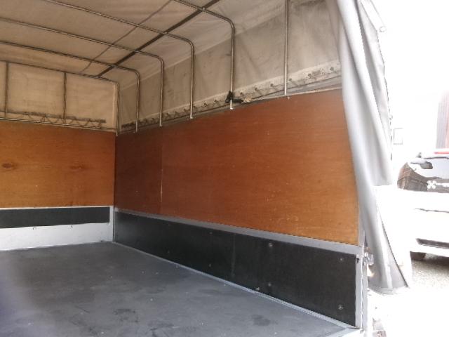 トヨエース 加工パネルバン 上リア幌付 H26年式 平ボディ 低床 左右パネル付きバン加工 要構造変更(11枚目)