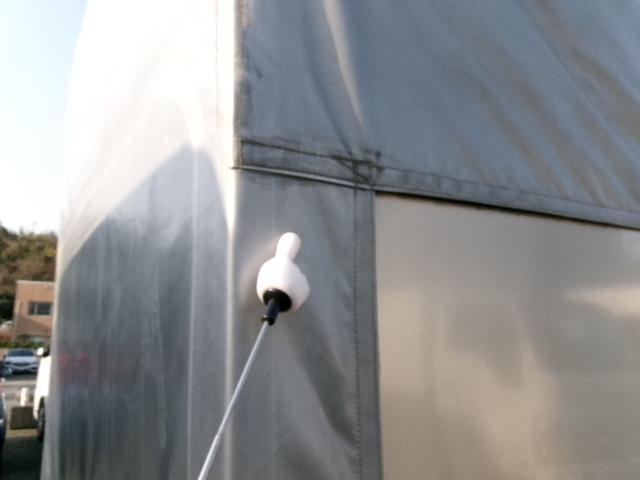 トヨエース 加工パネルバン 上リア幌付 H26年式 平ボディ 低床 左右パネル付きバン加工 要構造変更(46枚目)