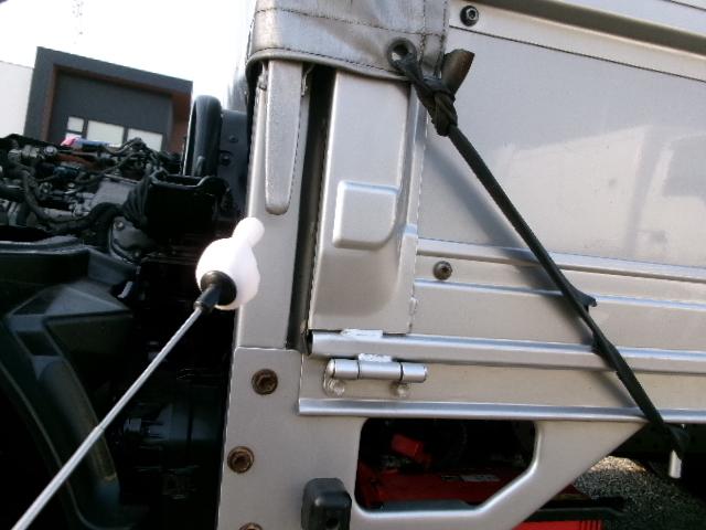 トヨエース 加工パネルバン 上リア幌付 H26年式 平ボディ 低床 左右パネル付きバン加工 要構造変更(50枚目)