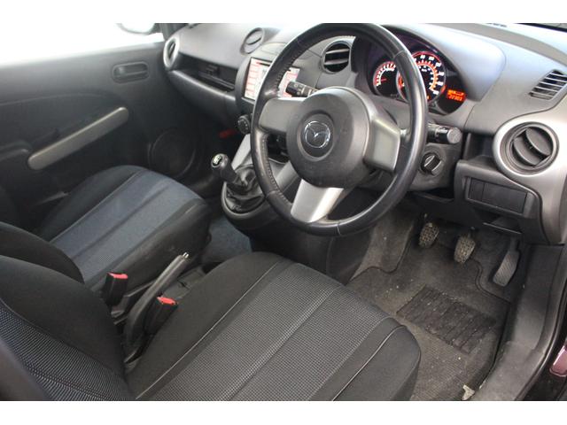 デミオ スポルト 5速MT 社外15アルミ 社外CD ETC HID オートライト スマートキー オートエアコン(22枚目)