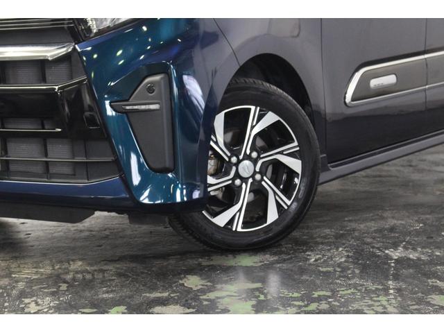 タント カスタムX 社外ナビ フルセグTV BT DVD Bカメラ 前後ドラレコ ETC 衝突軽減 両パワースライドア LEDヘッドライト&フォグ ステリモ 純正アルミ スマートキー オートエアコン ドアバイザー(13枚目)