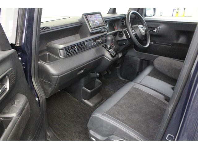 N-BOXカスタム ターボ 純8インチナビ フルセグTV BT USB Bカメラ ドラレコ ETC 衝突軽減 両パワースライド アダプティブクルコン 両シートヒーター 電子パーキング オートホールド 純15アルミ スマートキー(28枚目)