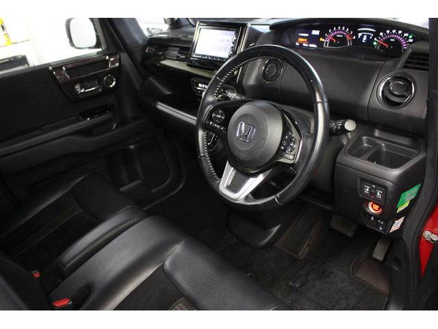 Ｎ－ＢＯＸカスタム Ｇ・Ｌターボホンダセンシング　純正ナビ　ＢＴ接続　フルセグＴＶＤＶＤ　Ｂカメラ　ＥＴＣ　両側パワースライドドア　衝突軽減ブレーキ　レーンキープ　ＬＥＤヘッドライト　ドライブレコーダー　純正アルミ　黒ルーフ　パドルシフト　クルコン（28枚目）