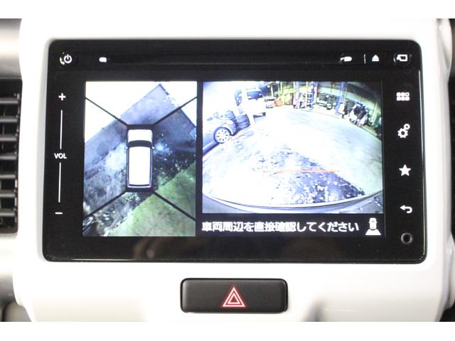 ハスラー Ｘ　４ＷＤ　純正ナビ　ＢＴ接続ＤＶＤＵＳＢ　ＥＴＣ　全方位モニター　衝突軽減ブレーキ　レーンキープ　ＨＩＤヘッドライト　シートヒーター　オートライト　スマートキー　アイドリングストップ（5枚目）