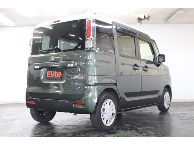 スペーシア ハイブリッドＸ　ツートーンカラー　社外ナビ　フルセグＴＶ　ＢＴ　ＤＶＤ　Ｂカメラ　ＥＴＣ　衝突軽減　両パワースライドドア　シートヒーター　スマートキー　オートエアコン　オートライト　ドアバイザー（2枚目）