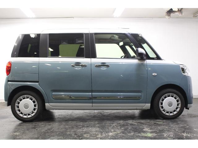 ムーヴキャンバス ストライプスG フルセグナビ BT接続フルセグTVUSB 全方位モニター ETC ドラレコ 両側パワースライドドア 衝突軽減ブレーキ レーンキープ ソナー LEDヘッド&フォグ 両側シートヒーター スマートキー(24枚目)