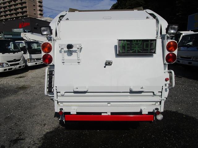 エルフトラック パッカー車 極東開発 回転式4.3m3 外装塗装済(7枚目)