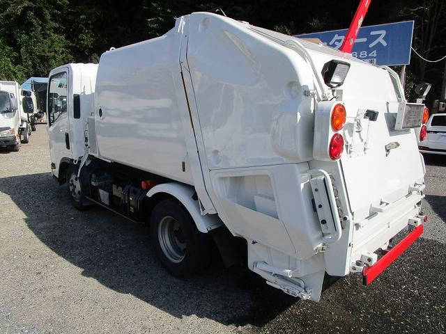 エルフトラック パッカー車 極東開発 回転式4.3m3 外装塗装済(8枚目)