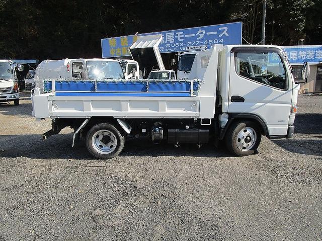 キャンター 　土砂ダンプ、全低床（7枚目）