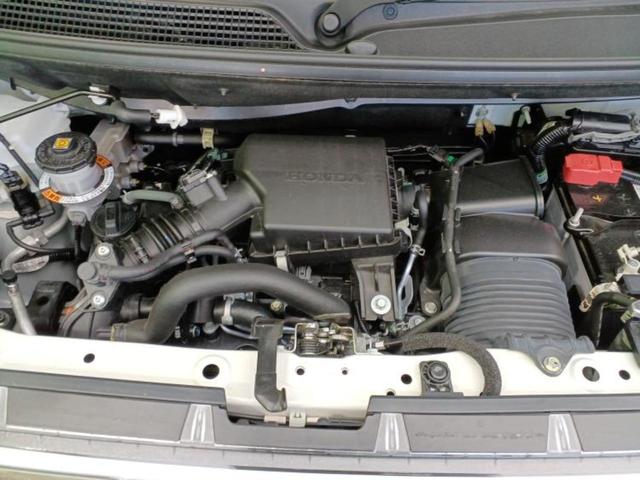 N-BOXカスタム ターボ 新品タイヤ/保証書/純正 9インチ SDナビ/ホンダセンシング/両側電動スライドドア/シートヒーター/マルチビューカメラシステム/車線逸脱防止支援システム/シート ハーフレザー 衝突被害軽減システム(46枚目)