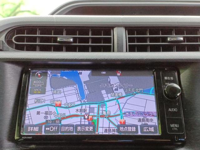 アクア S 純正 SDナビ/パーキングアシスト バックガイド/ドライブレコーダー 純正/ヘッドランプ LED/Bluetooth接続/ETC/EBD付ABS/横滑り防止装置/アイドリングストップ バックカメラ(9枚目)