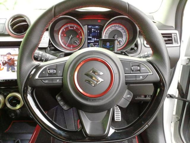 スイフトスポーツ スポーツ 新品タイヤ/純正 8インチ SDナビ/衝突安全装置/シートヒーター 運転席/全方位モニター用カメラ/車線逸脱防止支援システム/パーキングアシスト バックガイド/ヘッドランプ LED 全周囲カメラ(40枚目)