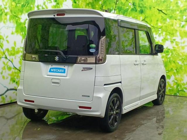 スペーシアカスタム XSリミテッド 新品タイヤ/社外 SDナビ/レーダーブレーキサポート(スズキ)/両側電動スライドドア/シートヒーター 前席/シート ハーフレザー/ヘッドランプ HID/Bluetooth接続/ETC DVD再生(3枚目)