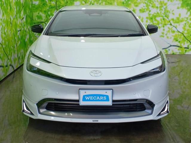 プリウス Ｚ　純正エアロ／保証書／純正　ＳＤナビ／デジタルインナーミラー／衝突安全装置／シートヒーター／全方位モニター／車線逸脱防止支援システム／シート　フルレザー／パーキングアシスト　自動操舵／電動バックドア（42枚目）