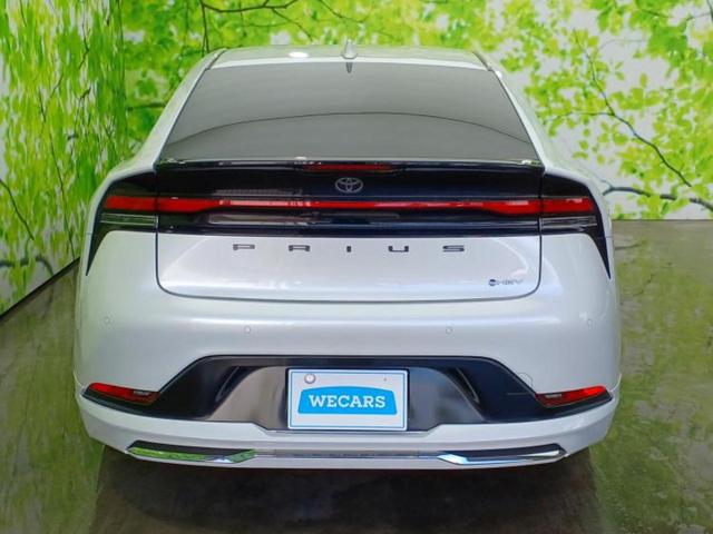 プリウス Ｚ　純正エアロ／保証書／純正　ＳＤナビ／デジタルインナーミラー／衝突安全装置／シートヒーター／全方位モニター／車線逸脱防止支援システム／シート　フルレザー／パーキングアシスト　自動操舵／電動バックドア（43枚目）