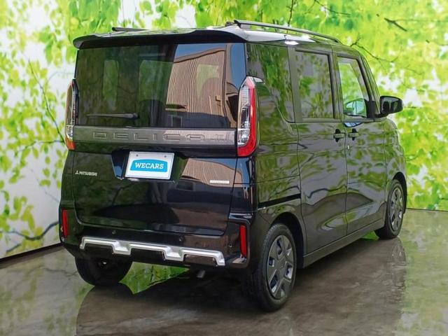 デリカミニ Ｇ　イーアシスト（ミツビシ）／電動スライドドア／シートヒーター　前席／車線逸脱防止支援システム／シート　ハーフレザー／ヘッドランプ　ＬＥＤ／ＥＢＤ付ＡＢＳ／横滑り防止装置／アイドリングストップ／禁煙車（3枚目）