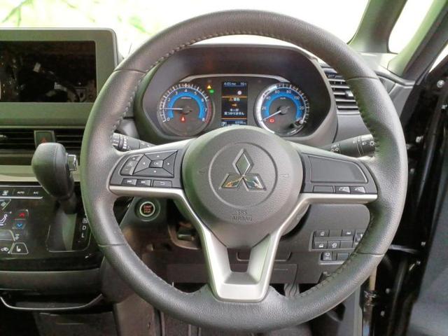 デリカミニ Ｇ　イーアシスト（ミツビシ）／電動スライドドア／シートヒーター　前席／車線逸脱防止支援システム／シート　ハーフレザー／ヘッドランプ　ＬＥＤ／ＥＢＤ付ＡＢＳ／横滑り防止装置／アイドリングストップ／禁煙車（11枚目）