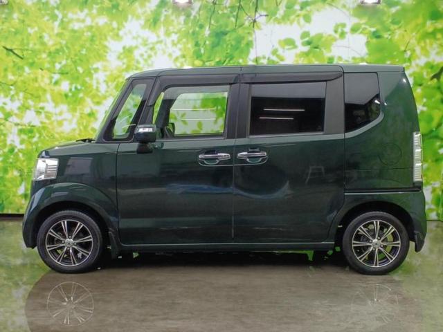 Ｎ－ＢＯＸ Ｇ・ターボＬパッケージ　新品タイヤ／社外　ＳＤナビ／電動スライドドア／ヘッドランプ　ＨＩＤ／Ｂｌｕｅｔｏｏｔｈ接続／ＥＴＣ／ＥＢＤ付ＡＢＳ／横滑り防止装置／アイドリングストップ／クルーズコントロール／バックモニター（2枚目）