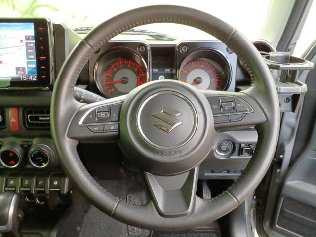 ジムニー 4WD XC 保証書/社外 9インチ SDナビ/衝突安全装置/シートヒーター 前席/車線逸脱防止支援システム/ヘッドランプ LED/Bluetooth接続/ETC/EBD付ABS/横滑り防止装置 LEDヘッドランプ(13枚目)